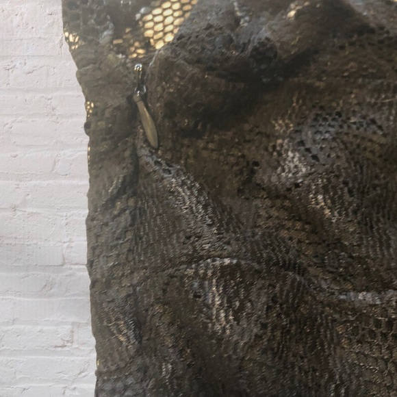 🍁Fall Sale🍁 Hush Black Lace One Shoulder Dress - Picture 3 of 3